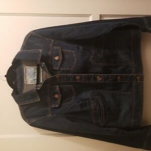 Dark navy denim jacket